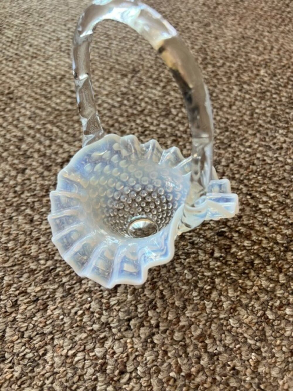 Milk Glass Candy Dish
